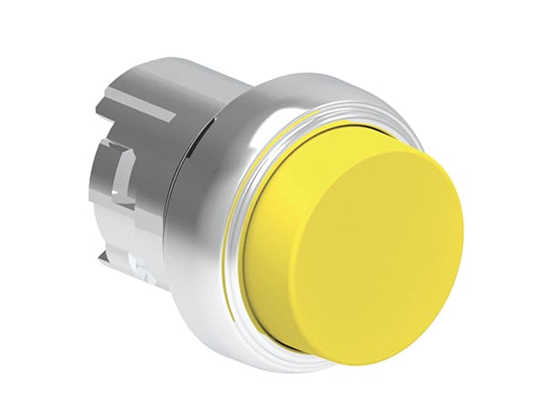 LOVATO - LOVLPSB205 PULSANTE MET. SPORGENTE GIALLO