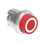 LOVATO - LOVLPSB2104 PULSANTE MET. SPORGENTE O ROSSO