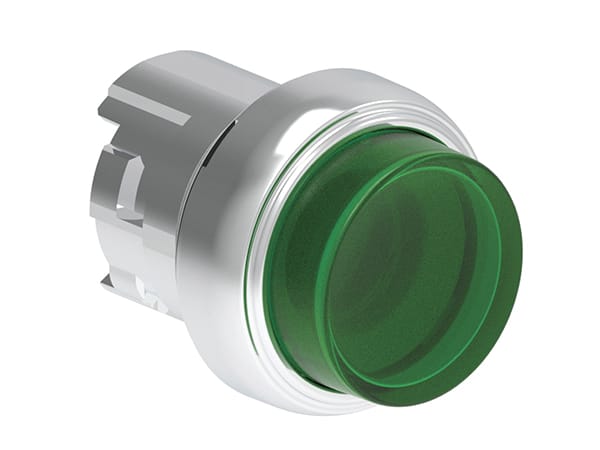 LOVATO - LOVLPSBL203 PULSANTE LUMINOSO MET. SPORGENTE VERDE