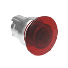 LOVATO - LOVLPSBL6144 PULS.LUM.MET.FUNGO 40MM ROSSO IMPULSO