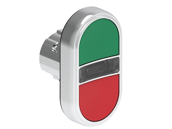 LOVATO - LOVLPSBL7113 PULS.LUM.MET.DOPPIO RAS.VERDE/ROSSO