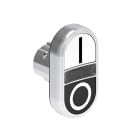 LOVATO - LOVLPSBL7124 PULS.MET.DOPPIO RASATO BIANCO/NERO I-O