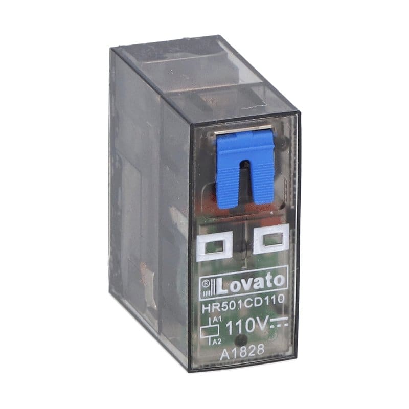 LOVATO - LOVHR501CD110 RELE MINIATURIZZATO 1SC 16A 110VDC+LED