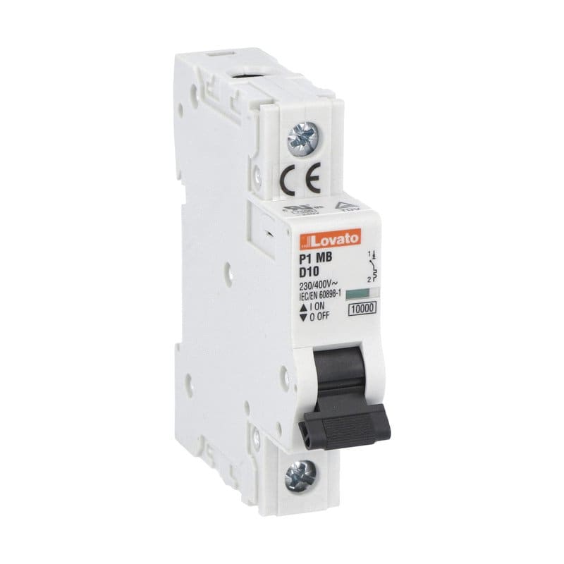 LOVATO - LOVP1MB1PD03 INTERRUTTORE MAGNETOTERMICO 1P D 3A 10KA