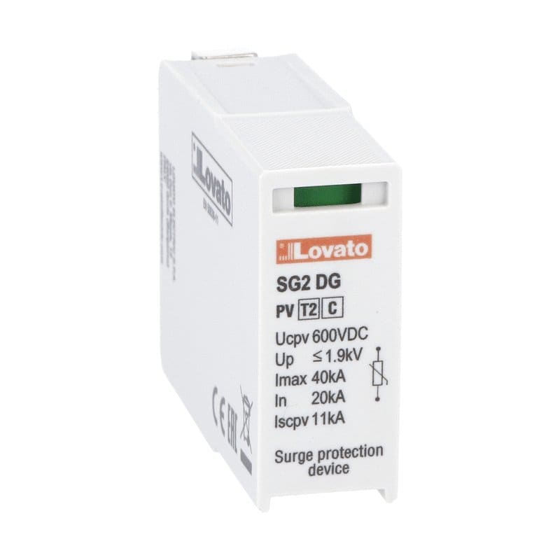 LOVATO - LOVSGX02DG600M2 CARTUCCE DI RICAMBIO TIPO 2 600VDC