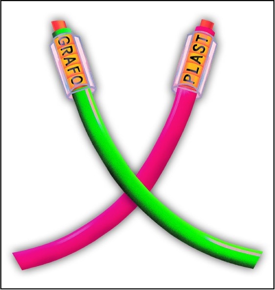 GRAFOPLAST SRL - GRA811/23 TUBETTO DOPPIA CAVA L=23 MM D=14A16 20 P