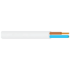 CAVO IN MATASSA - FF5H03VVH2X0.75B H03VVH2-F 2 X 0,75 BIANCO 9010