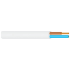 CAVO IN MATASSA - FF5H03VVH2X0.75B H03VVH2-F 2 X 0,75 BIANCO 9010