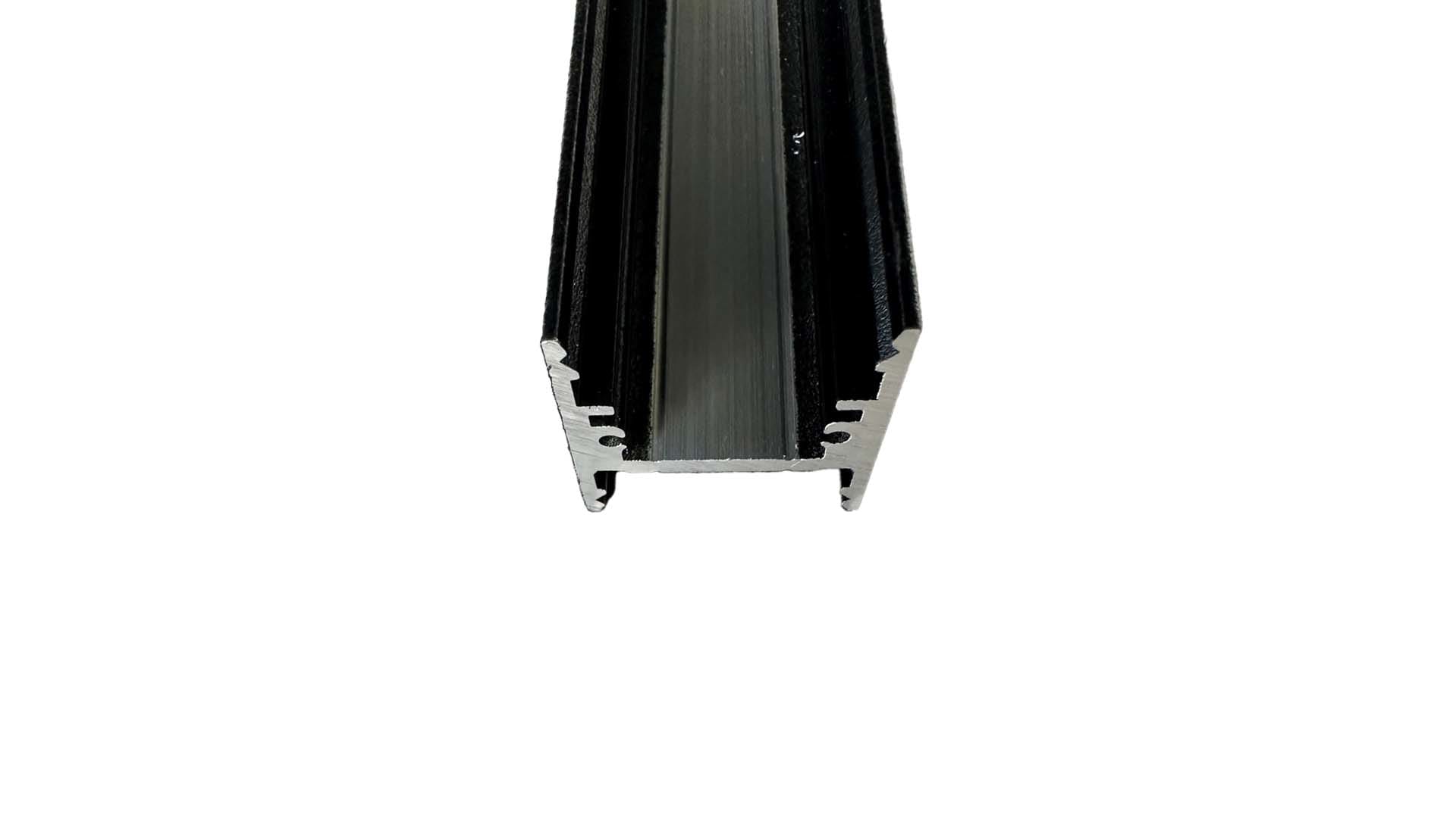BRILUX SRL - BR1B913000H105 H1 PROFILO BARRA 3M, NERO