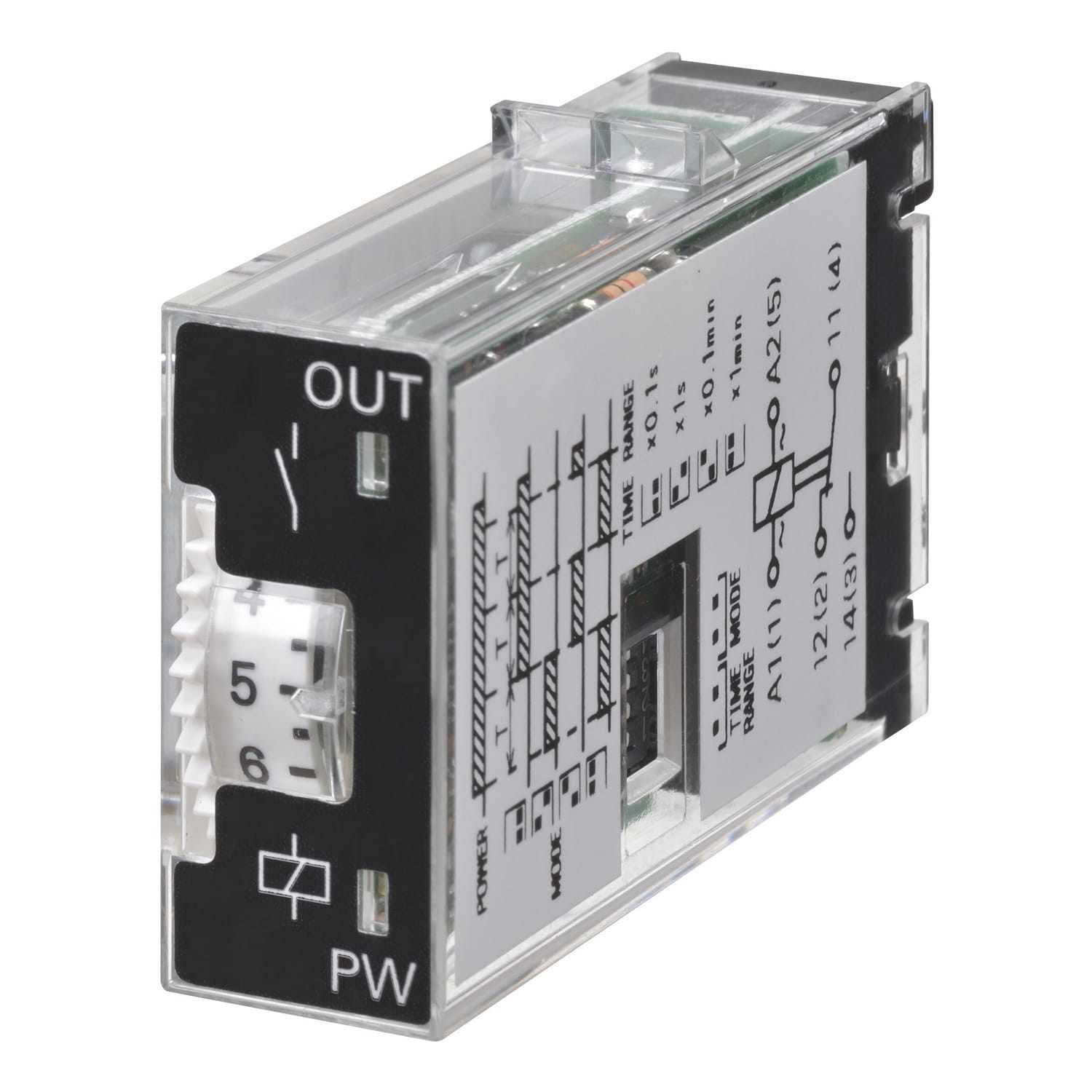 OMRON - OMRH3RN1BDC24 TIMER- MINIATURA ULTRASOTTILE. MULTIFUNZ