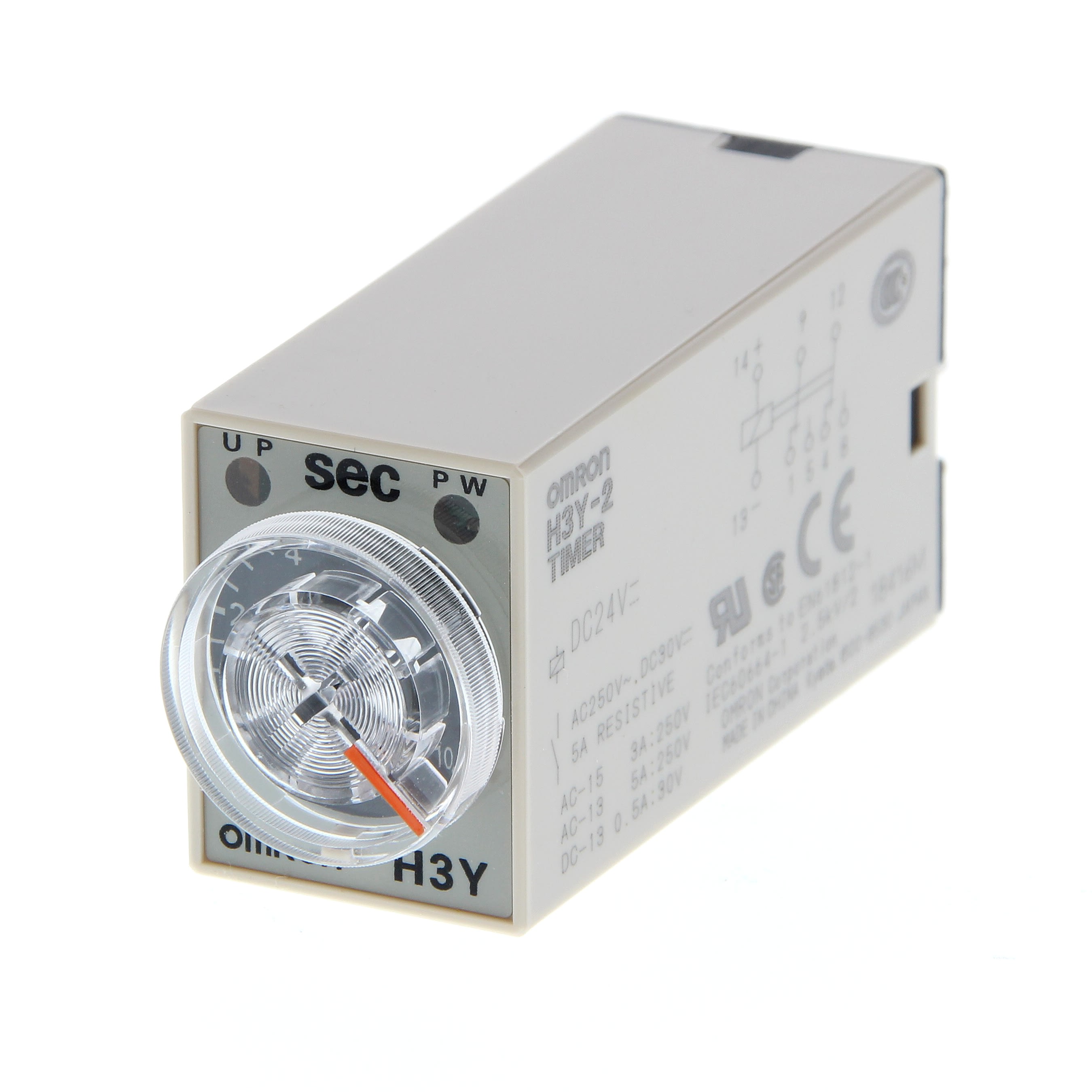 OMRON - OMRH3Y2AC2410SCHN-1 TIMER-ANALMINI.RITECCIT2 CONT RIT DT