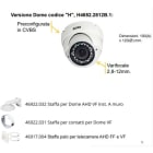 VIMAR SPA - VIWH4652.2812B.1 Telecamera DOME per Videocitofonia (CVBS
