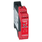 SCHNEIDER ELECTRIC - SNRXPSBAT12A1AP Modulo di sicurezza, Harmony XPS, controllo emergenza e ripari con uscita temporizzata, 24 V, morsetti a vite
