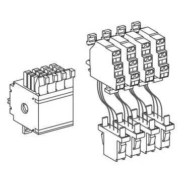 SCHNEIDER ELECTRIC - SNR47887 4 CONTATTI OF