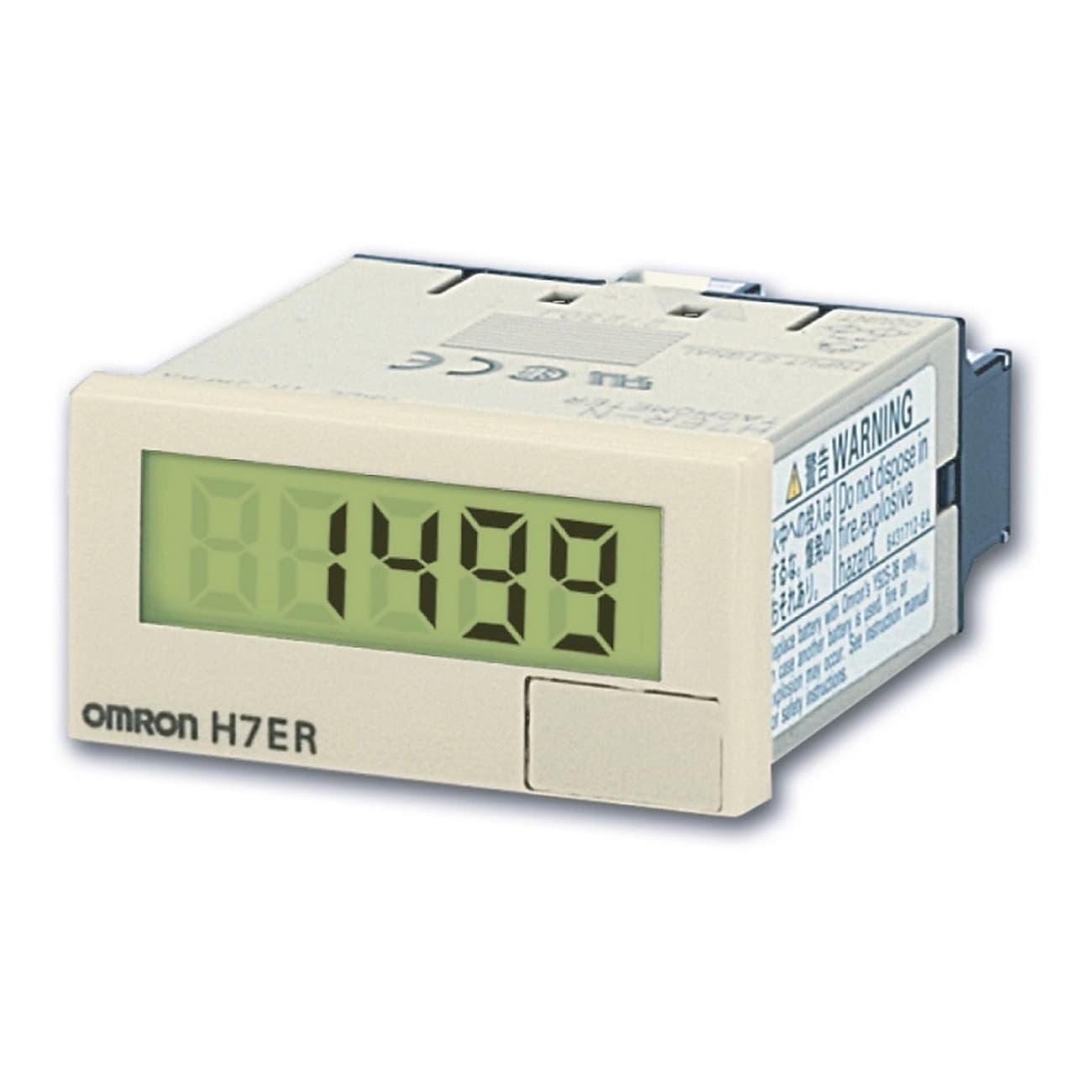 OMRON - OMRH7ERNOMS-2322370 COUNTER- TACHIMETRO. DIN 48 X 24 MM. AUT
