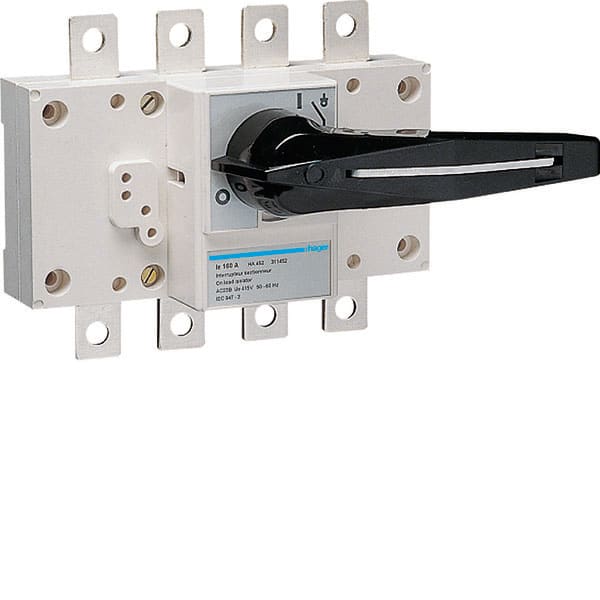 HAGER - HAGHA452 Lasttrennschalter 4P 160A Trennungsanz.