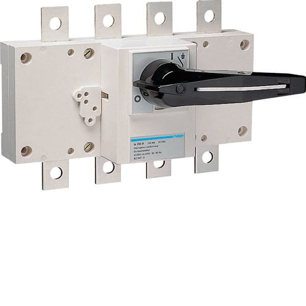 HAGER - HAGHA454 SEZIONATORE COMANDO ROTATIVO 4 X 250A
