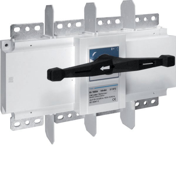 HAGER - HAGHA464 SEZIONATORE COMANDO ROTATIVO 4P 1600A