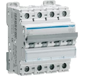 HAGER - HAGMXN425 INTERR. AUTOM. 4P 25A 4.5KA B 4M
