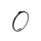 NOVALUX SPA - NOX107349.02 HALOS MINI PARETE: 482 24W 3K NERO