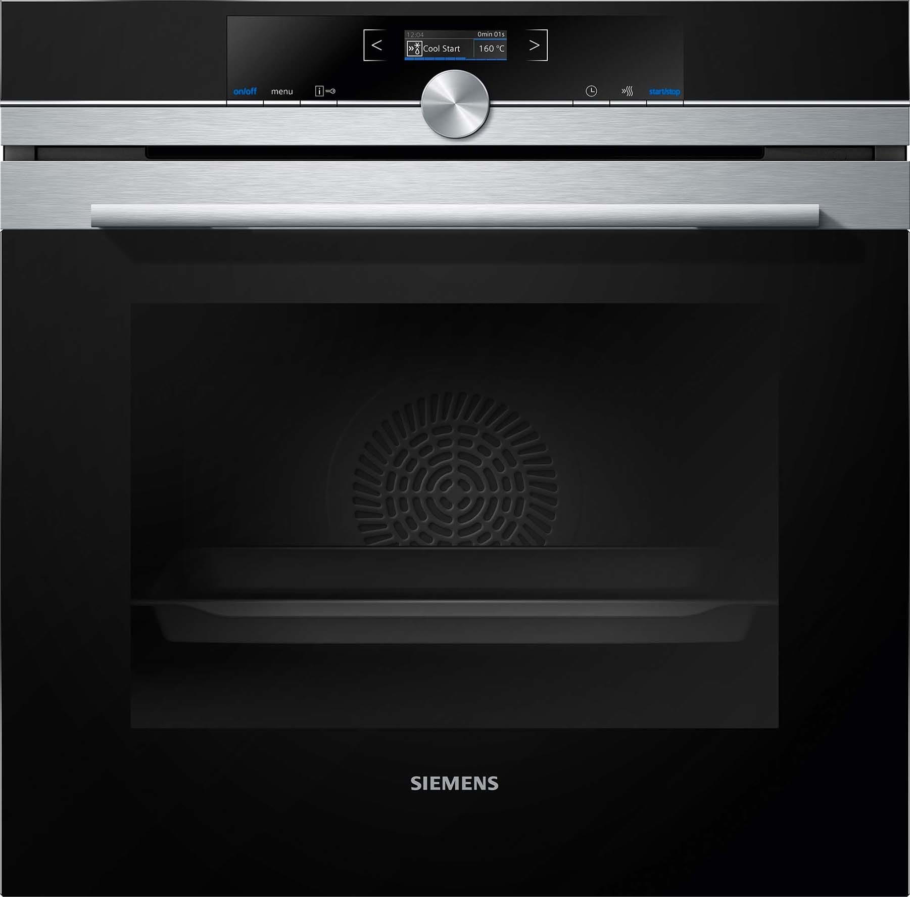 Siemens Hausgerate - SIZHB634GBS1 Einbaubackrohr 4D 13BA EcoClean Disp. Uh
