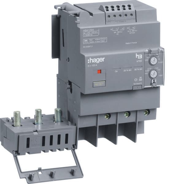 HAGER - HAGHBA125H FI-Block x160 3P 125A Idn einstellbar