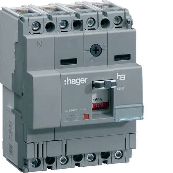 HAGER - HAGHCA126H Lasttrennschalter h3 x160 4x125A