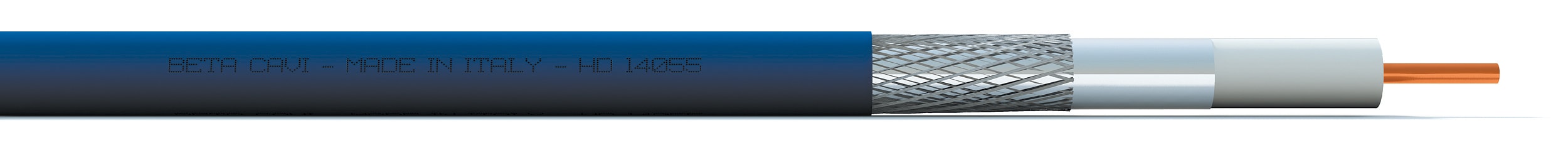 NUOVA BETACAVI SRL - BTVHD14055DGSF100 VIDEO COAX 14055 LSZH+PE FCA MAT.100