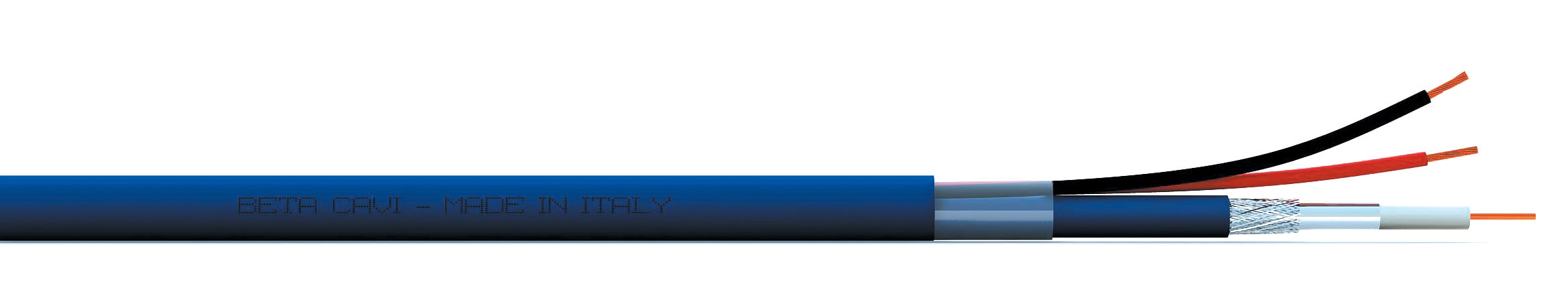 NUOVA BETACAVI SRL - BTVHD4210WR1000 VIDEO COAX 4019+2X1,00 LSZH ECA BOB.1000