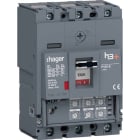 HAGER - HAGHES100JC INT AUT H3+ P160 LSI 3P 100A 70KA