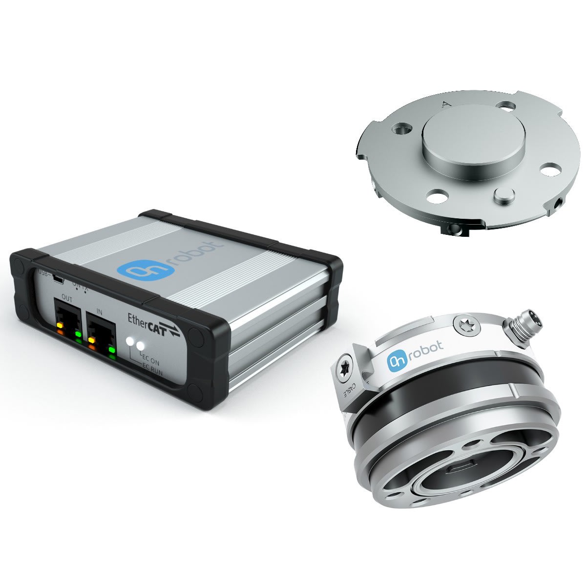 OMRON - OMRHEXEETHER-699516 Sensore di forza OnRobot HEX-e con conve