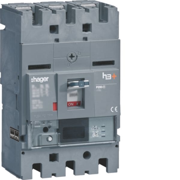 HAGER - HAGHHT250NR INT AUT H3+ P250 ENERGY 3P 250A 25KA