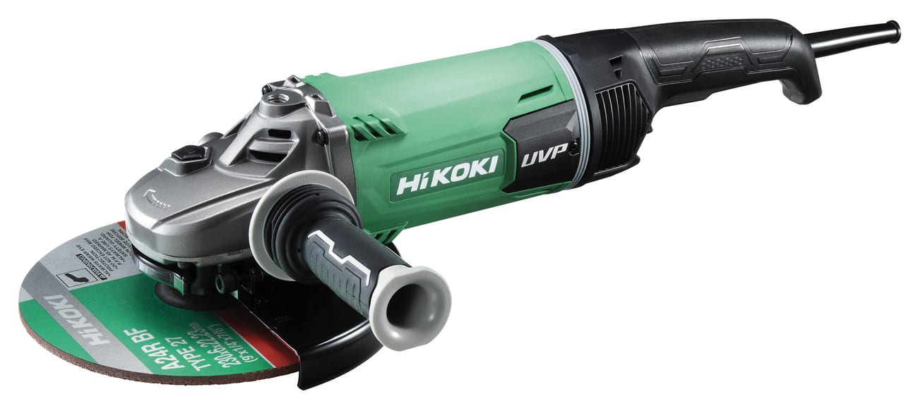 HIKOKI POWER TOOLS - HIAG23UDY2WKZ SMERIGLIATRICE ANG. 2.600W, 230MM