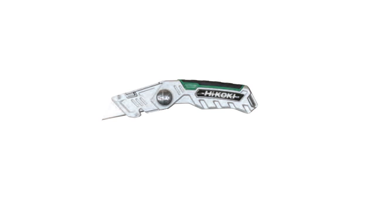 HIKOKI POWER TOOLS - HIAHKACUA001 COLTELLO IN ALLUMINIO, LAMA RIPIEG.