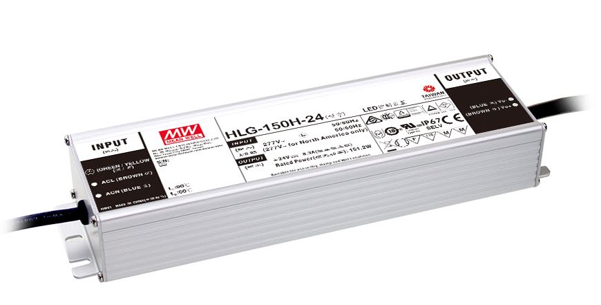 DIGIMAX SRL - DIXHLG-150H-42 DRIVER LED 42V 150W IP67 CON PFC 90-305V