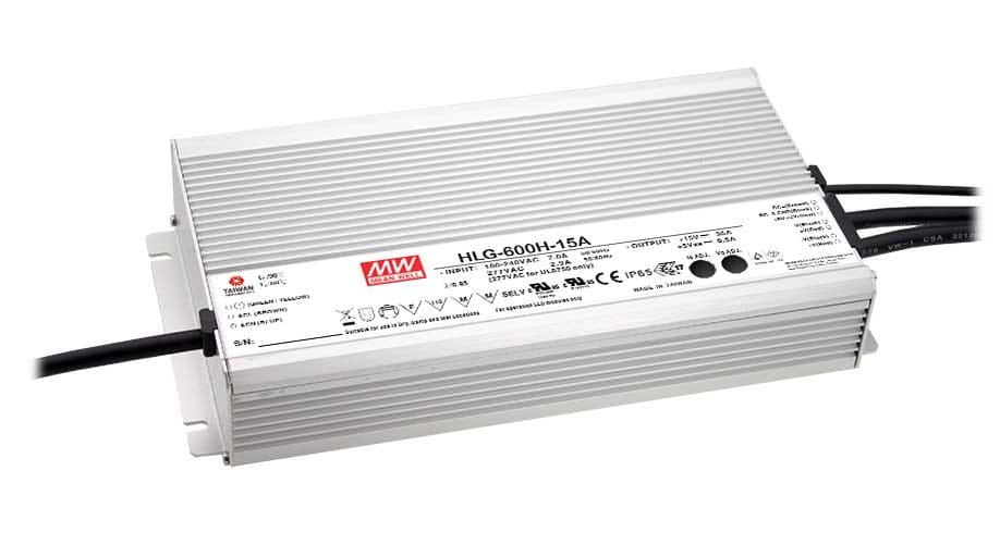 DIGIMAX SRL - DIXHLG-600H-24AB DRIVER LED 24V 600W IP65 CON PFC 90-305V