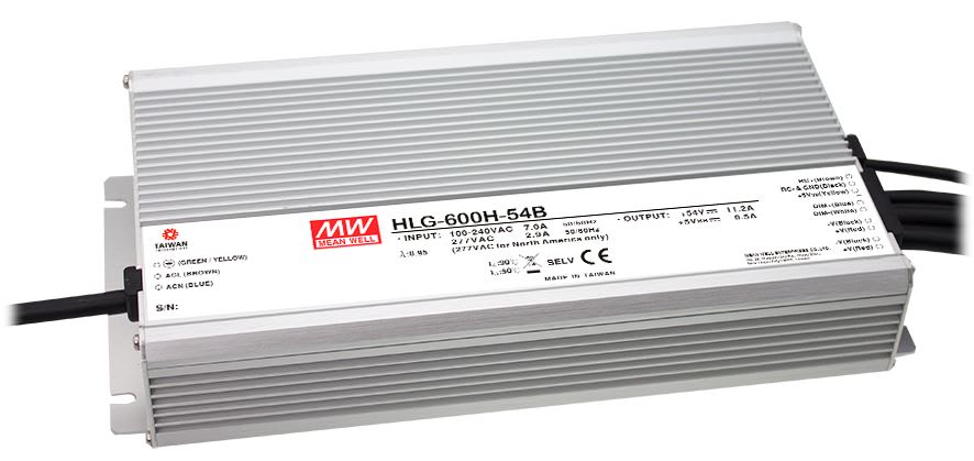 DIGIMAX SRL - DIXHLG-600H-12B DRIVER LED 12V 600W IP67 DIM 1-10 90-305