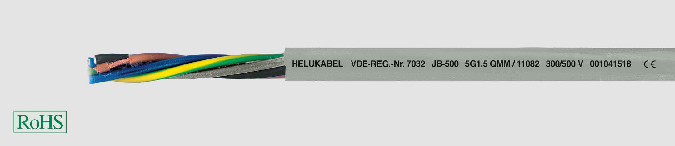 HELUKABEL ITALIA SRL - HLK11002 JB-500 3G0.5 QMM GREY