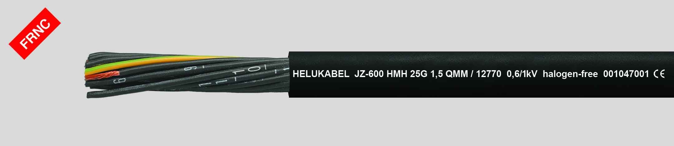 HELUKABEL ITALIA SRL - HLK12774 JZ-600 HMH 4G2.5 QMM BLACK