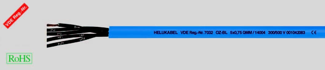 HELUKABEL ITALIA SRL - HLK14021M OZ-BL 4X1.5 QMM BLUE