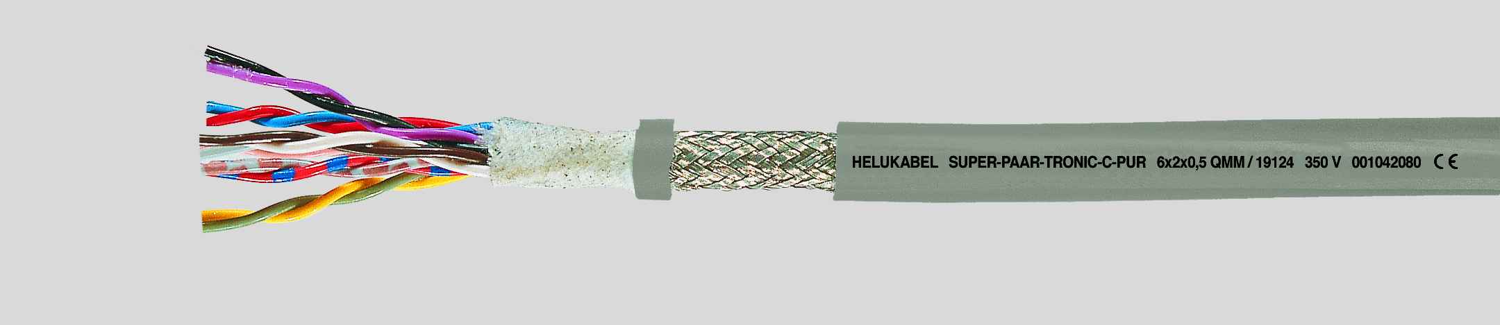 HELUKABEL ITALIA SRL - HLK19106 SUPER-PAAR-TRONIC-C-PUR 6X2X0,25 QM