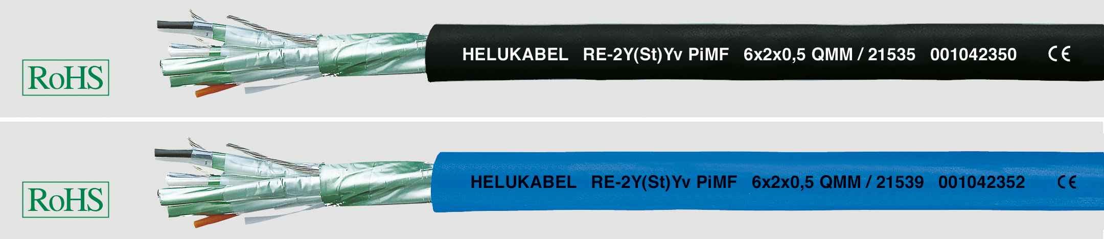 HELUKABEL ITALIA SRL - HLK20122 RE-2Y(ST)YV PIMF 24X2X0,5 QMM BLACK