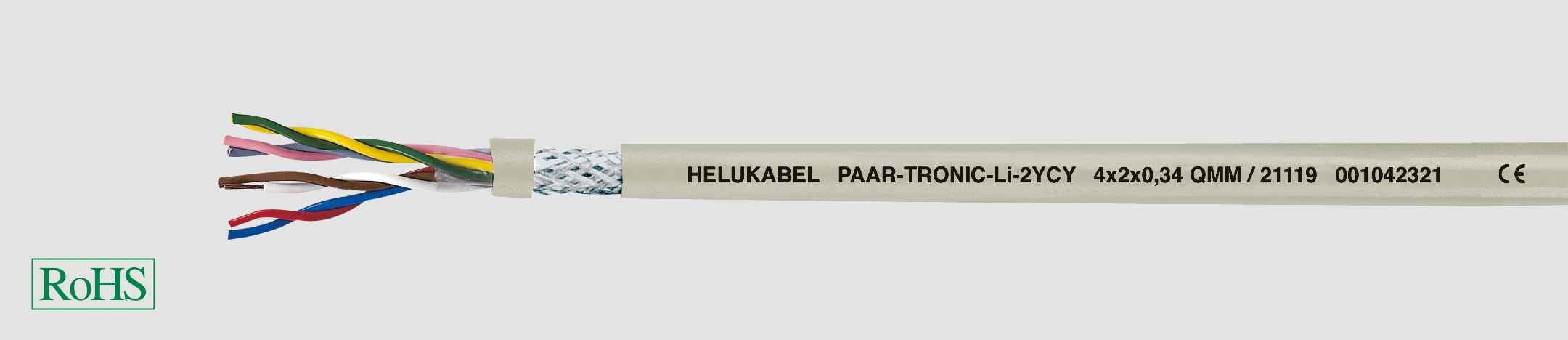 HELUKABEL ITALIA SRL - HLK21112M PAAR-TRONIC-LI-2YCY 3X2X0.22 QMM GRE