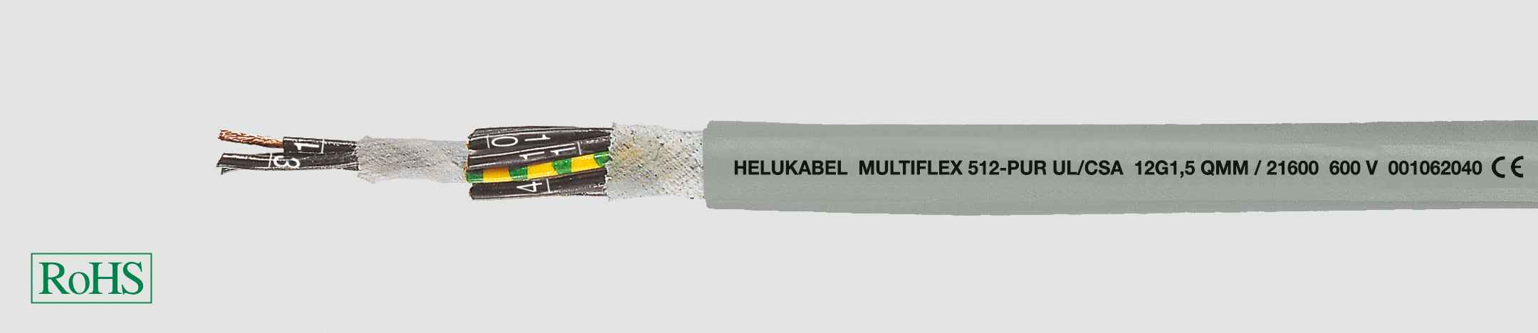 HELUKABEL ITALIA SRL - HLK21586 MULTIFLEX 512 -PUR UL/CSA 12G1 QMM (