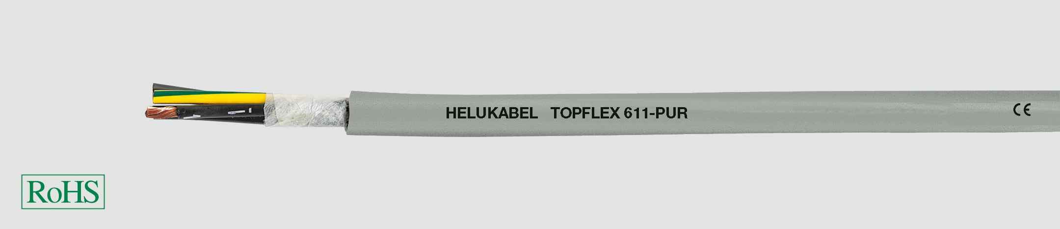 HELUKABEL ITALIA SRL - HLK22870 TOPFLEX 611-PUR 4G1.5 QMM GREY