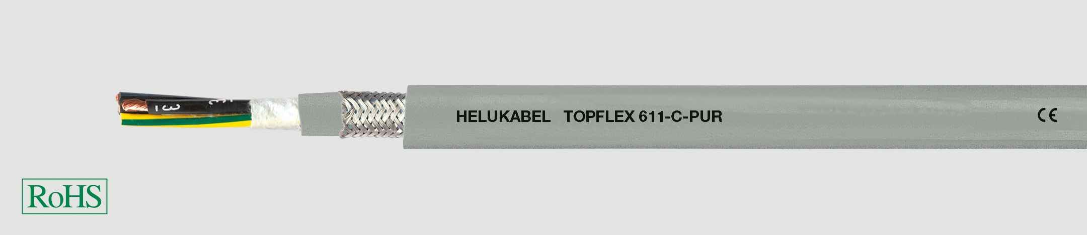 HELUKABEL ITALIA SRL - HLK22971 TOPFLEX 611-C-PUR 4G2.5 QMM GREY