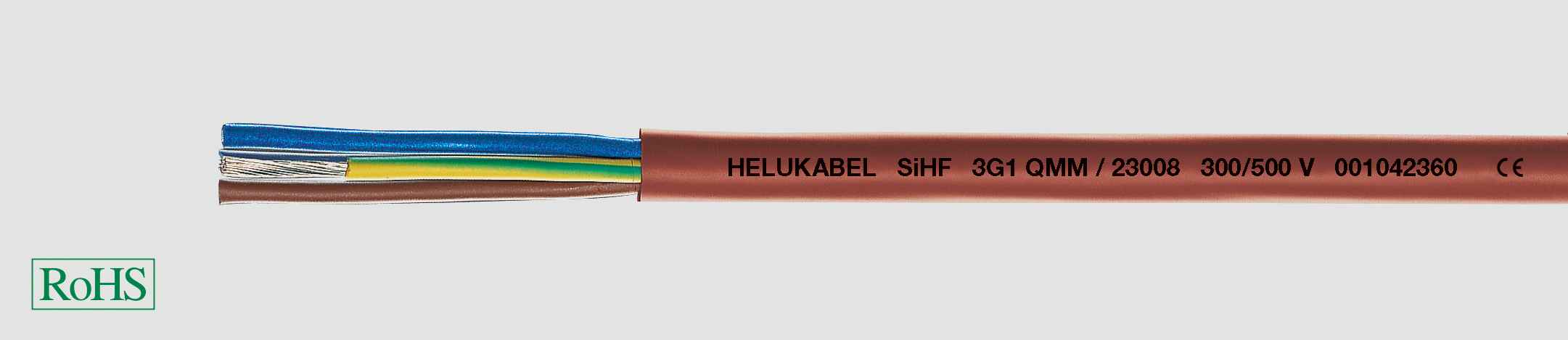 HELUKABEL ITALIA SRL - HLK23129 SIHF 12G0.75 QMM REDBRAUN