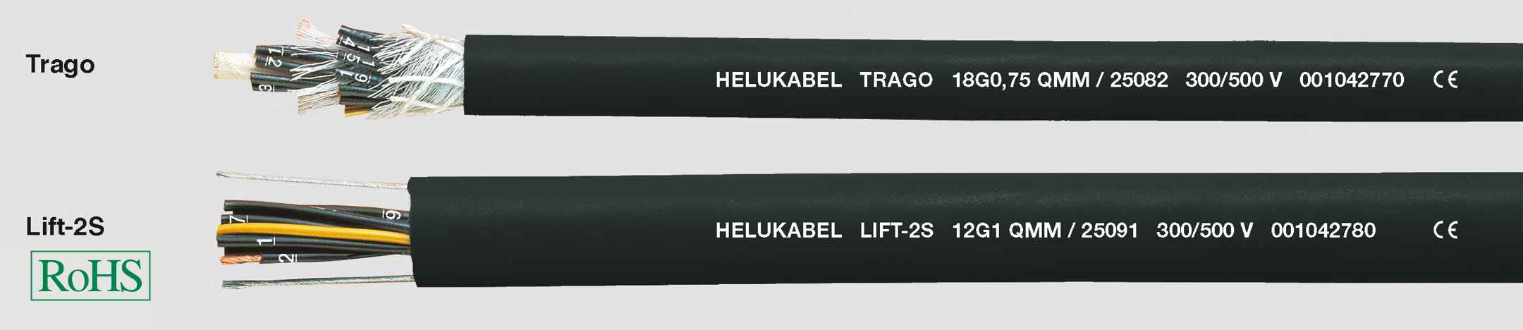 HELUKABEL ITALIA SRL - HLK25086M TRAGO 18G1 QMM, BLACK