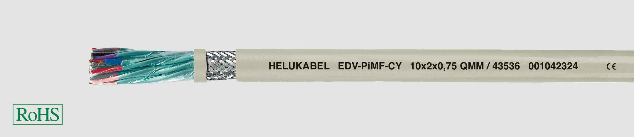 HELUKABEL ITALIA SRL - HLK43547M EDV-PIMF-CY 4X2X1.5 QMM GREY