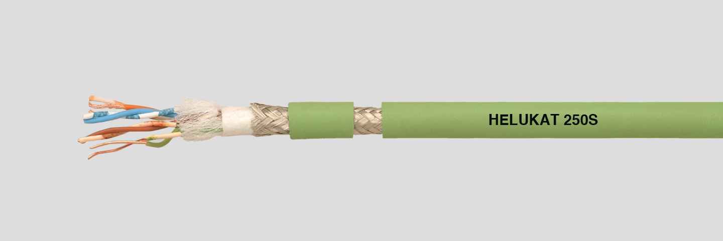 HELUKABEL ITALIA SRL - HLK803387M HELUKAT 250S SF/UTP 4X2X0,15 PUR GRE